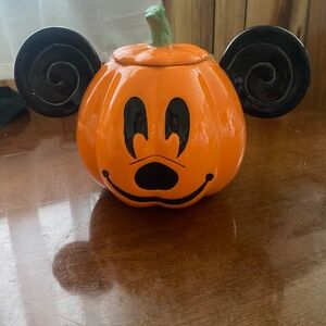 Mickey mouse cookie jar